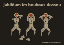 Bauhaus Dessau: Drei Affen zum Jubiläum