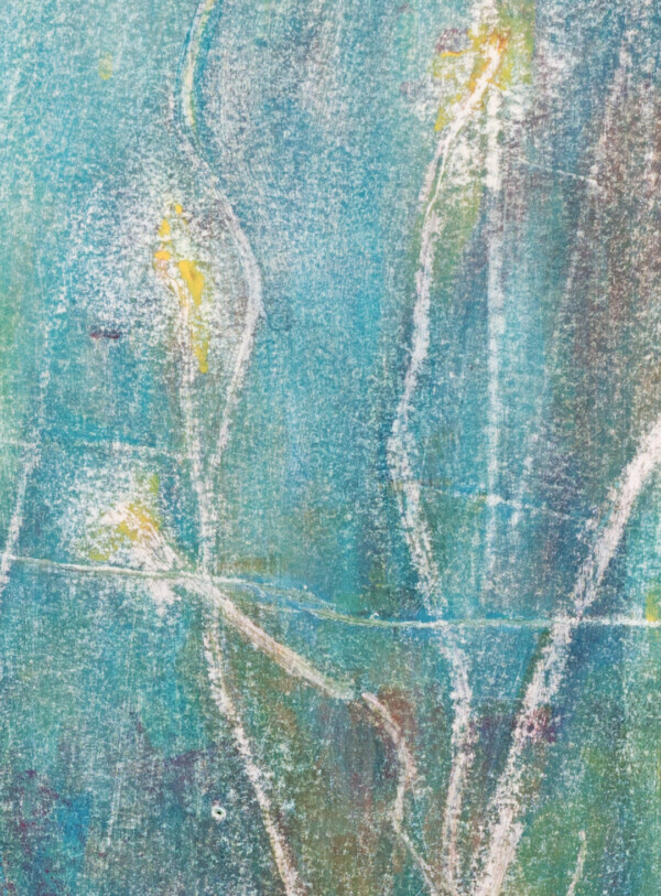 Sollen das Pflanzen sein? Detail 2 Gemälde